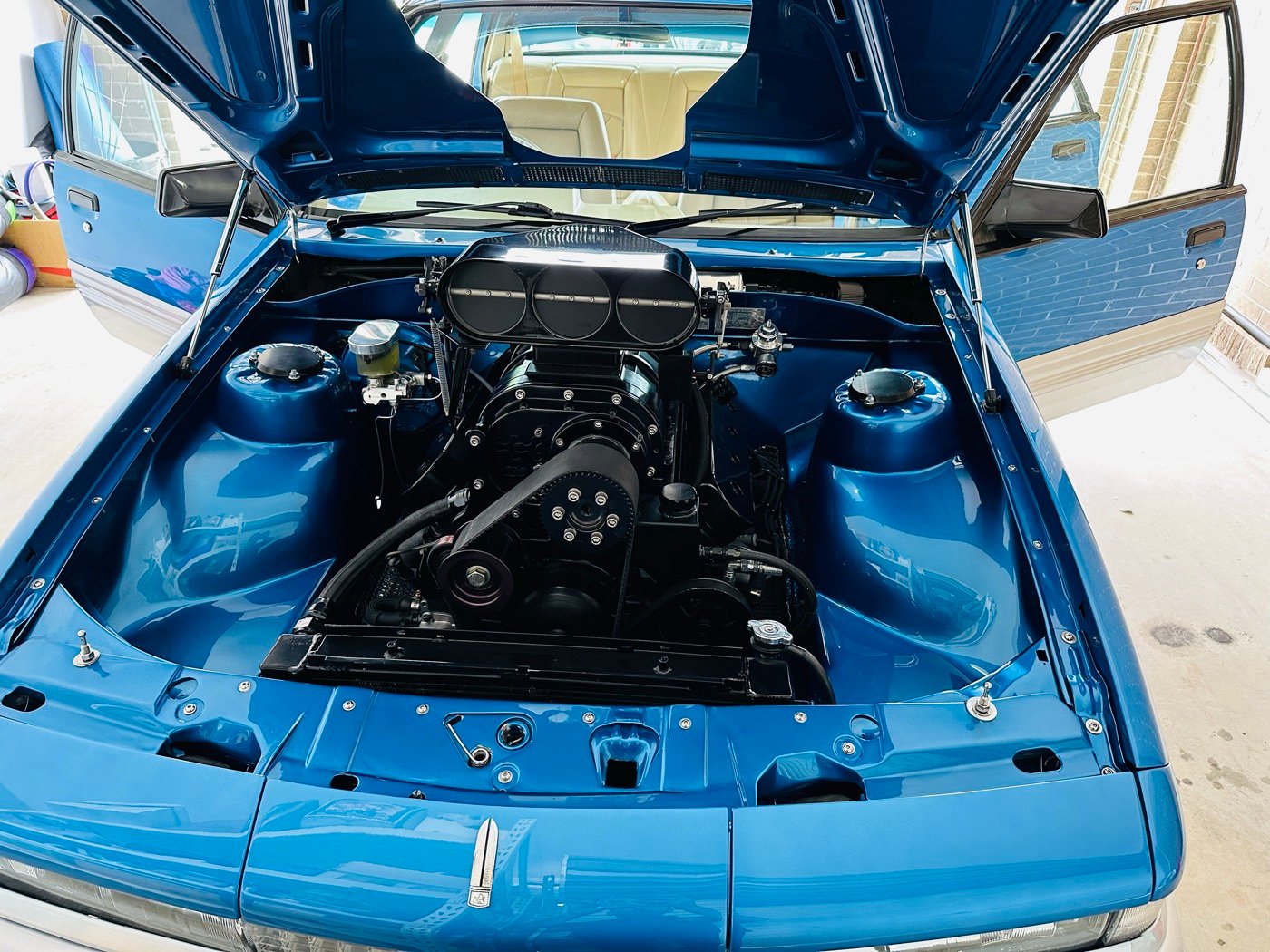 Engine bay detail